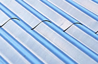 Dunsfold Common corrugated roofing