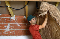 Dunsfold Common tapered roof insulation